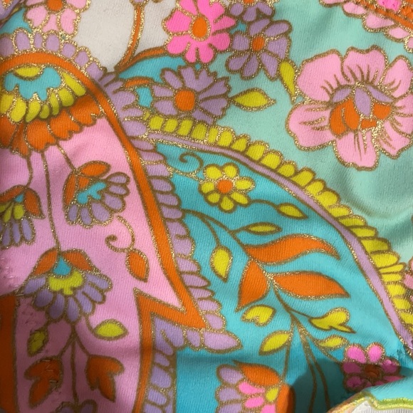 Floral pattern ruffle bikini bottom - Picture 2 of 5